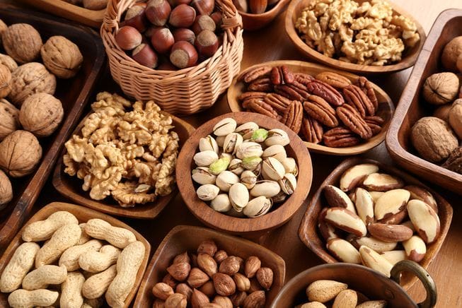 استيراد الفستق والمكسرات من تركيا